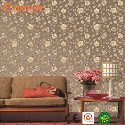 Buy Wholesale China 3d Modern Home Decoration Wallpapers Flowers Pvc  Wallpaper & 3d Wall Paper at USD  | Global Sources