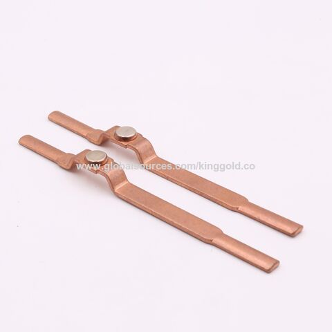 Buy Wholesale China Custom Stamped Silver Contact Rivets & Stamp at USD ...
