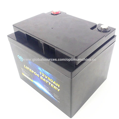CHINS LiFePO4 Lithium Iron Battery 12V 50Ah for CCTV camera 
