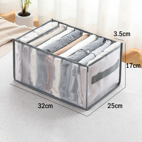 Underwear Bra Socks Panty Storage Boxes Cabinet Organizers Wardrobe Closet  Home Organization Drawer Divider Dormitory Save Space