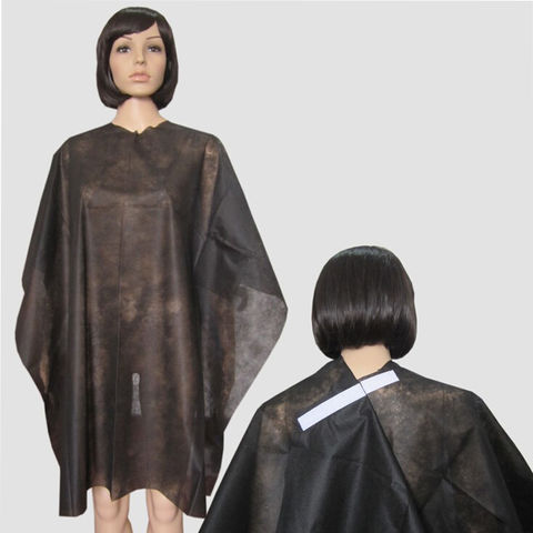  Soft Cloth Hair Cutting Barber Cape Salon Gown Bib