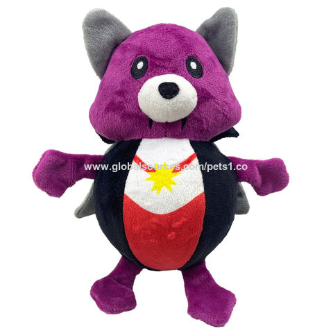 2 Piece Anti-anxiety Teddy Bear Toy for Dogs Plush Squeaky 