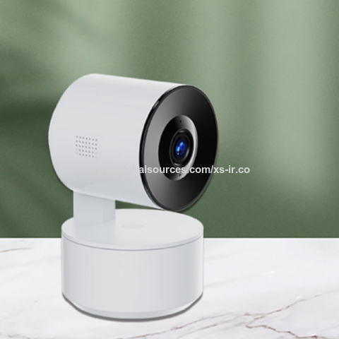 Caméra de surveillance intérieure sans fil avec rotation  panoramique/inclinaison,alarme et audio bidirectionnel pour la sécurité  domestique - Prise AU