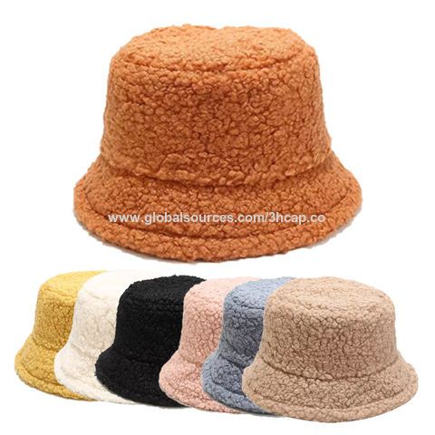 Wholesale Plain Soft Warm Faux Fur Fashion Lady Custom Wool Winter