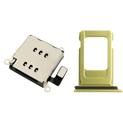 Leitor de Cartão SIM, Suporte, Módulo, Cabo Flexível + Bandeja SIM para iPhone 11