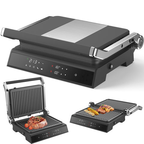 Buy Wholesale China Electric Grill Sandwich Grill Non-stick Ceramic Plate  Mini Contact Grill Panini Grill & Contact Grill at USD 10