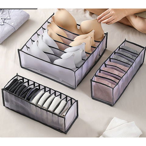 Buy Wholesale China Foldable Underwear Organizer Bras Drawer Organizer ...