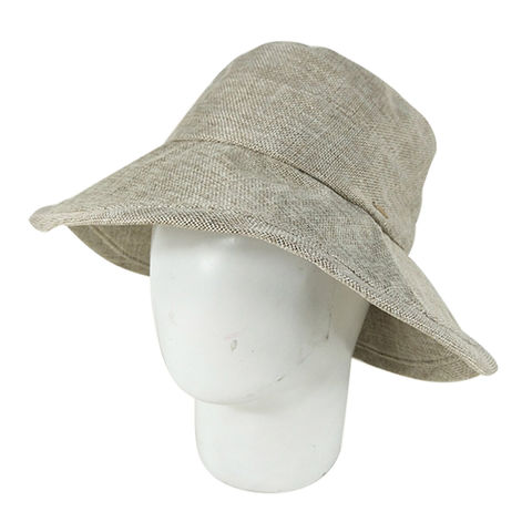 Buy Wholesale China Trending New Summer Sun Hat Linen Sunscreen Bucket ...