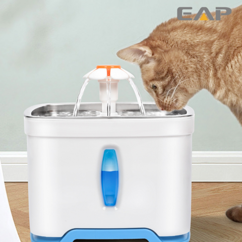 Buy Wholesale China Cats Automatic Pet Fountain Waterer With Activated ...