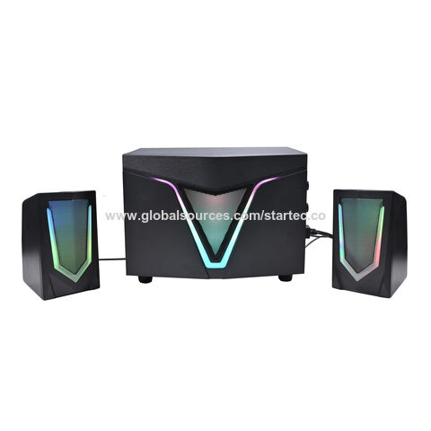 Buy Wholesale China 2.1 Usb Wired Speaker Subwoofer High Quality Rgb ...