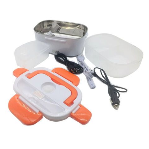 Buy Wholesale China Portable Electric Heating Stainless Steel Lunch Box