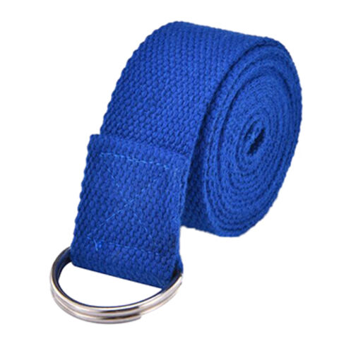 Yoga-Gurt aus strapazierfähiger Baumwolle, verstellbare D-Ring-Schnalle für mehr Flexibilität beim Yoga – Yoga-Gurt im Großhandel for sale at factory direct price
