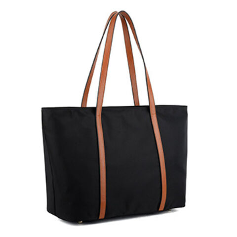 Damen Canvas Tote Bag mit großem Fassungsvermögen für die Arbeit, passend für 15,6-Zoll-Laptop for sale at factory direct price