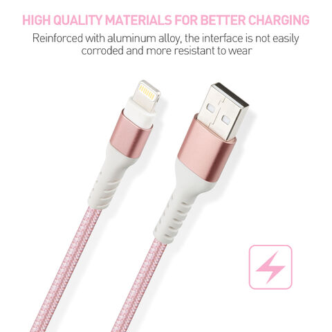 Buy Wholesale China Cable For Iphone Mfi Certified Lightning Nylon ...
