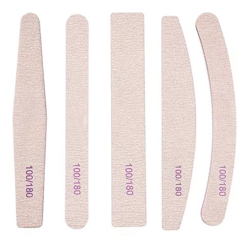 Lima de uñas al por mayor de alto respaldo, precio de fábrica, OEM 80 100 180 240