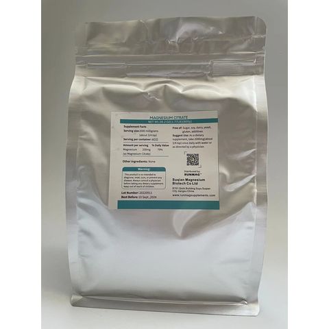 Buy Wholesale China Magnesium Citrate Nonahydrate Powder Or Granular ...