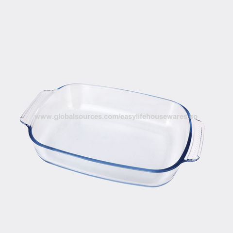 China Caja de seguridad para horno de plato de cazuela de vidrio