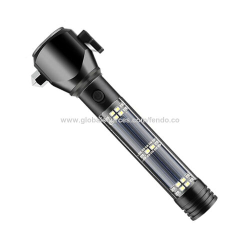 Buy Wholesale China Life Hammer Solar Led Flashlight Multifunction ...