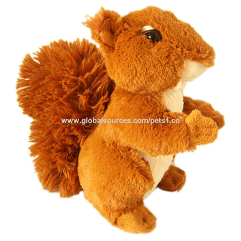 Odm Design Unique Realistic Brown Red Plush Squirrel Stuffed Animal ...