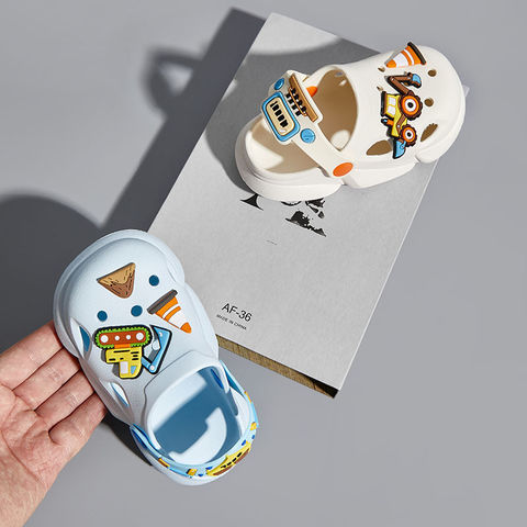 Grosir sepatu pemasok anak-anak Cina sepatu kasual pantai taman anak-anak dengan sol karet Eva untuk anak-anak 2022 for sale at factory direct price