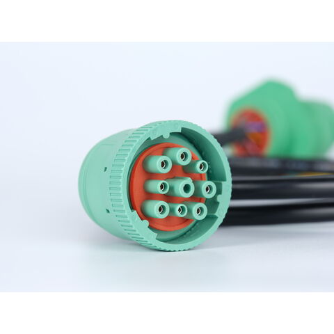 Truck OBD2 Cable High Quality Adapter Converter Cable J1939 9Pin Male Car Diagnostic Tool