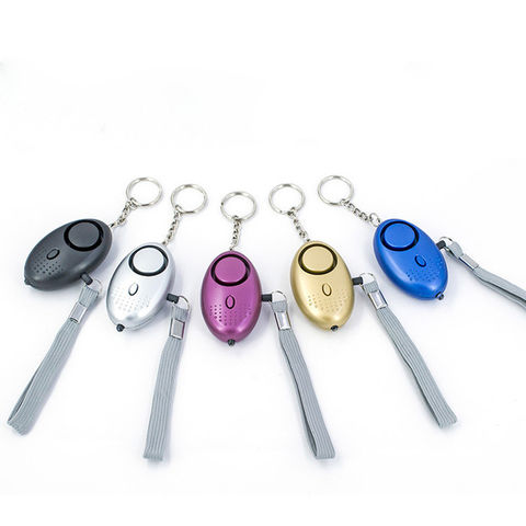 Personal Alarm Self Defense Keychain, Security Alarm Safety Keychain ...