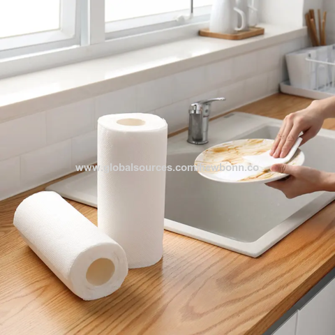 High Quality 1 Ply Absorbent Water Kitchen Paper Towel Roll - China Roll  Kitchen Paper and Absorbent Oil Kitchen Towel price