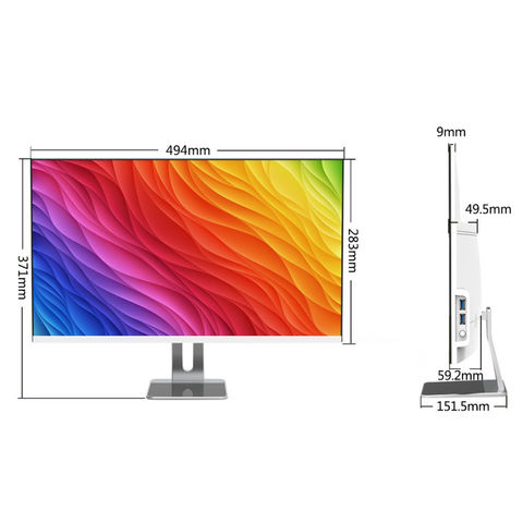 Buy Wholesale China Computer All In One Pc Desktop With Wifi 23.8inch ...