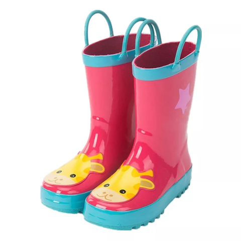 Buy Wholesale China Children's Rubber Boots Rain Boots With 3d Patch ...