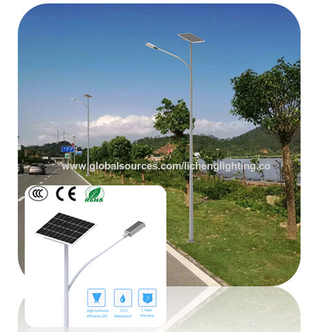 Usine de fournisseurs de fabricants de lampadaires solaires intégrés en  Chine