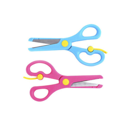 Tesoura Escolar Infantil com Ponta Arredondada, Cor Sortida for sale at factory direct price