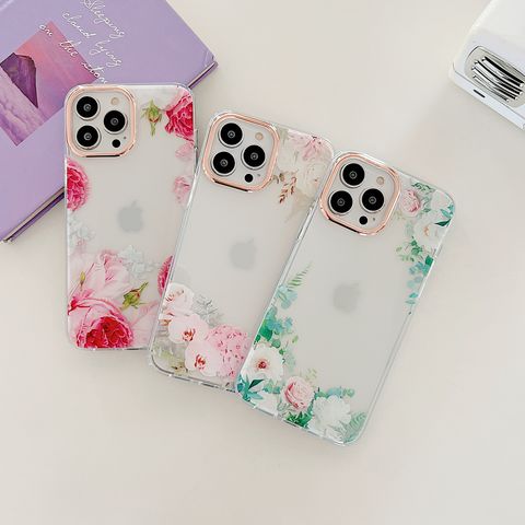 TPU Back Case for iPhone 13 Mini Daisy Pattern Glossy Soft Case