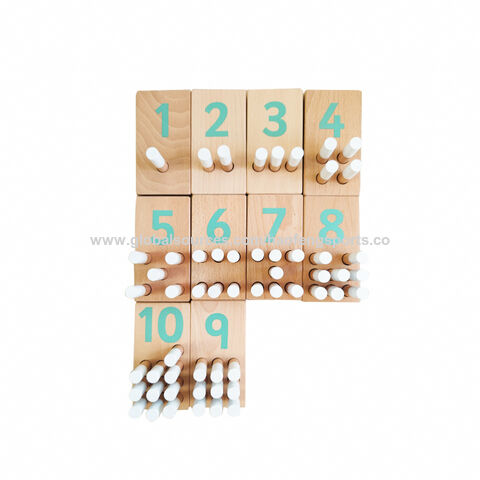 Bulk Buy China Wholesale Wooden Toys, Factory Popular Wholesale Counting  Wooden Toys With 57 Pegs For Kids From Factory Cheap Price, Oem Or Odm  Products $10.9 from Wenzhou Haofeng Sports Technology Co.