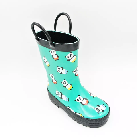 Compre Niños 3d Dibujos Animados Coche Botas De Goma Moda Impermeable  Zapatos Niños Botas Wellington y Bota de China