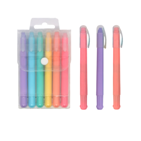 6pcs non-toxic crayons set bulk small