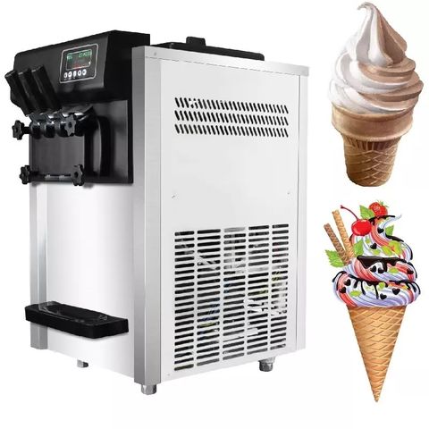 Cone Ice Cream Machines Soft Serve Ice Cream Machine From China