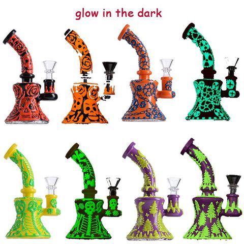 Buy Wholesale China Glass Bongs Thick Small Mini Wax Rigs With Bowl ...