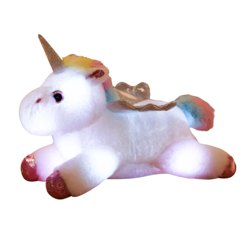 Almohada de discount unicornio con luz