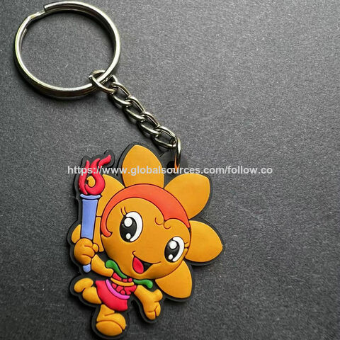 Pvc Keychain Toy Buy Wholesale China Pvc 3d Keychain Loevly Cartoon Pvc Key Chain & Pvc ...