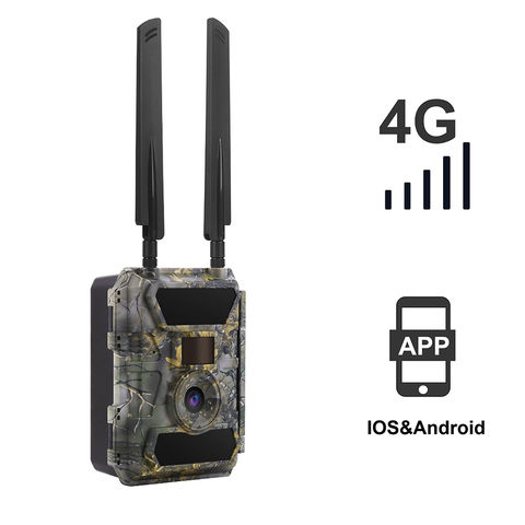 FCC/Ce/RoHS inalámbrica 4G de la cámara de la caza de control