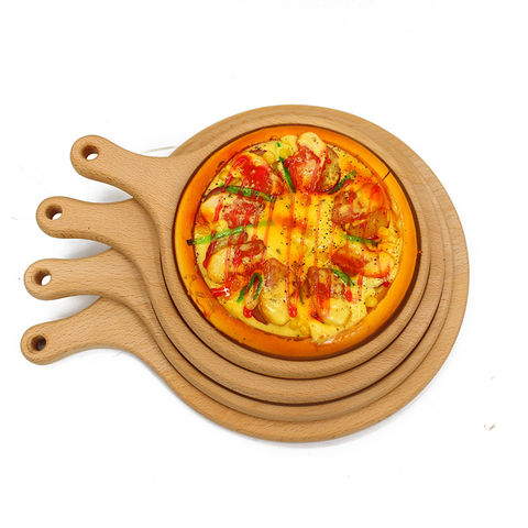 Buy Wholesale China Wooden Pizza Board Set Acacia Bamboo Pizza Board