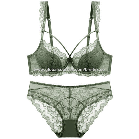 Large breasts showing small breasts women's lace thin large size