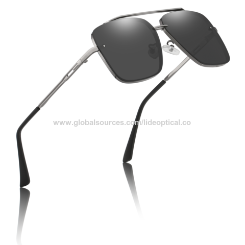 Wholesale High Quality Polarized Metal Men Sunglasses, Men