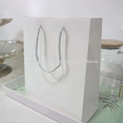 Buy Wholesale China Luxury Ribbon Handle Boutique Shopping Packaging ...