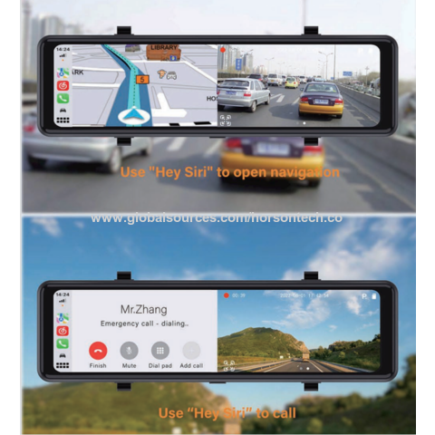 Carplay Dashcam 4k Dashcam Car Dvr With GPS 