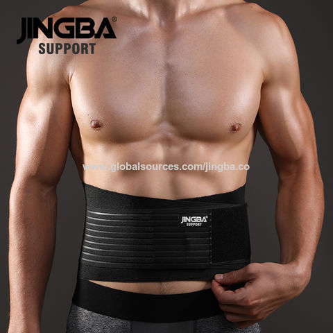 Jingba Support 0052 Breathable Waist Lumbar Lower Back Belt With