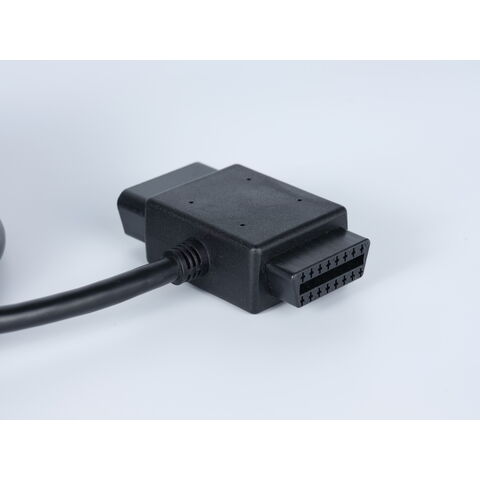 Wholesale OBD II Male To 15Pin D-sub DB15 Male Adapter Cable VGA DB15 To OBD2 Cable For Car Diagnostics