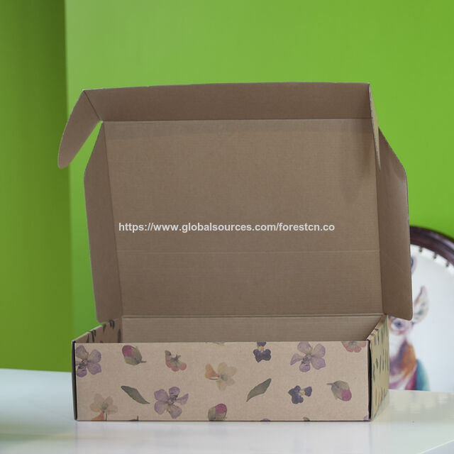 Buy Wholesale China Packaging Custom Design Kraft Paper Corrugated Box ...