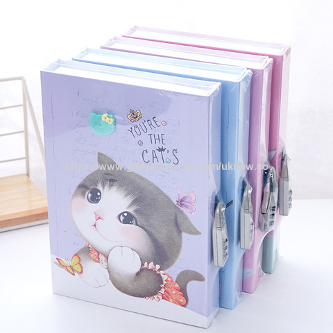 Bulk Buy China Wholesale Notebooks, Password Lock Diary With Lock ...