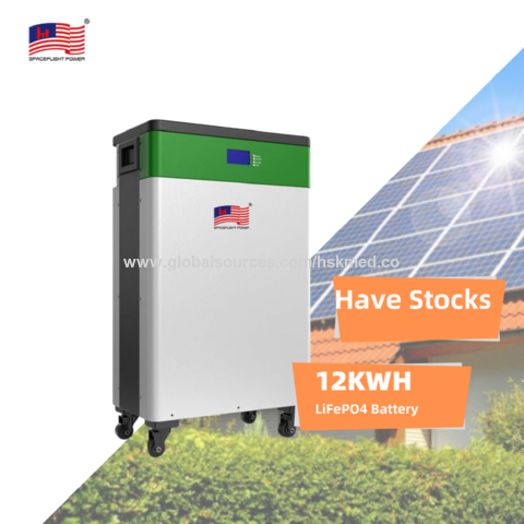 Buy Wholesale China Stock Power Wall Lithium Lifepo4 Solar Powerwall ...